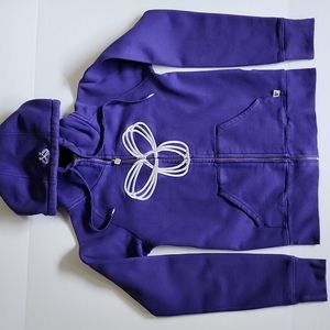 TNA Purple Zip-Up Hoodie